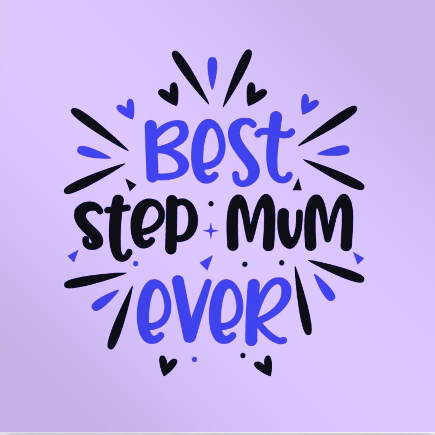 Step Mum, Mother's Day card