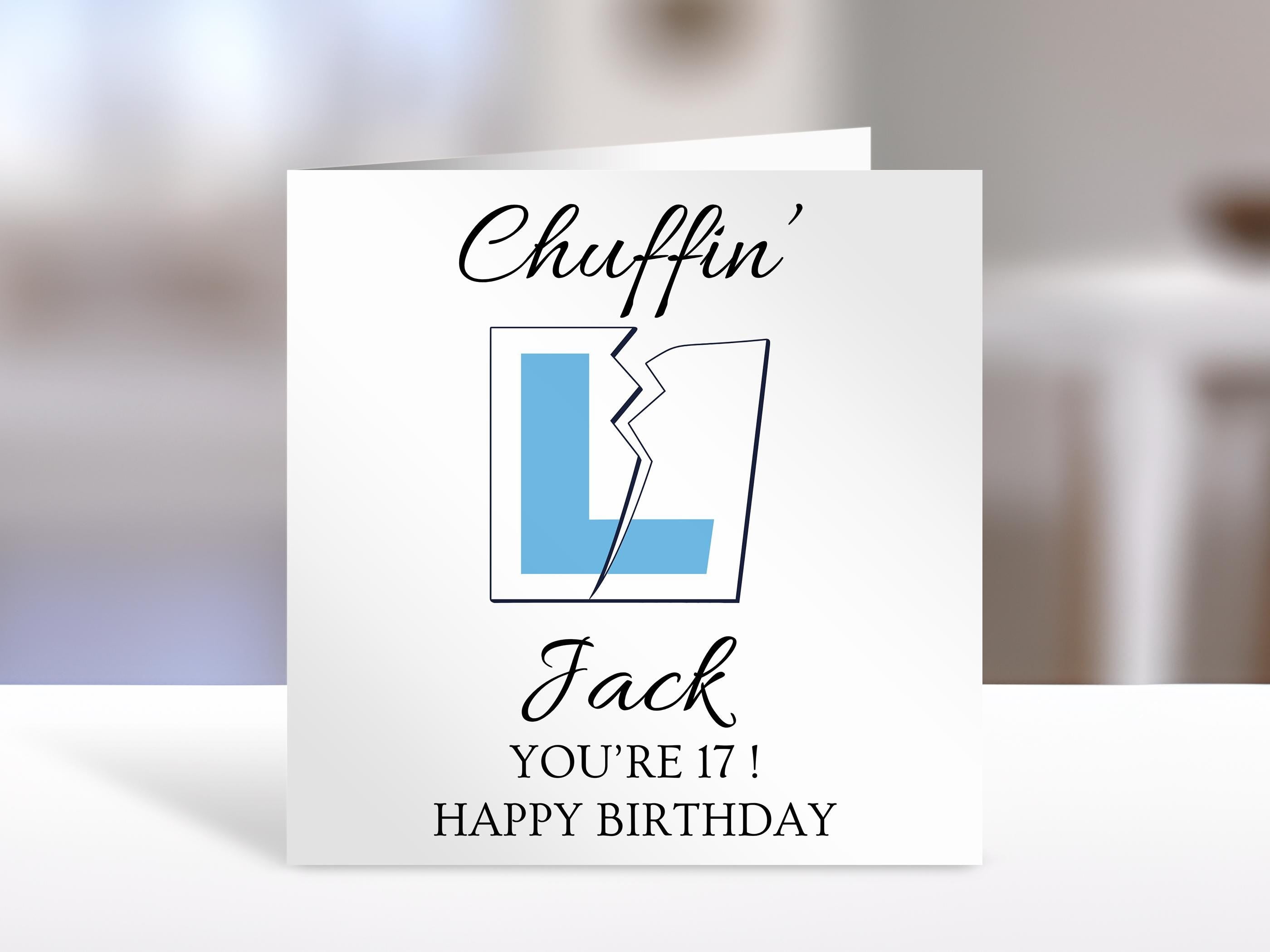 Personalised friend 17th Birthday card | humorous greeting Cards | 17th birthday card for family, friends, bestie