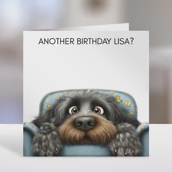Cocker Spaniel Birthday card
